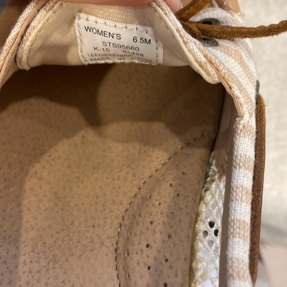 {Sperry} mesh boat shoes 6.5 - Picture 6 of 8